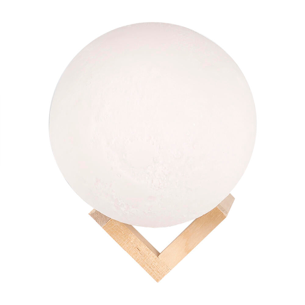 Lámpara Luna 16 Colores Mando Distancia